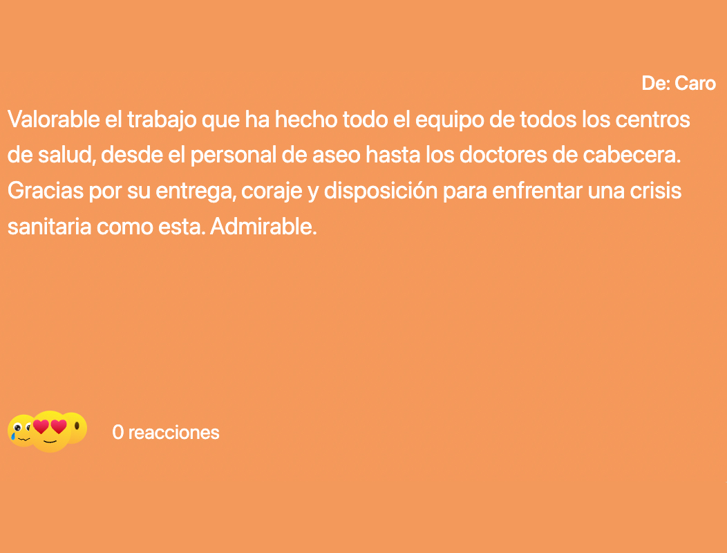 Quiero agradecer